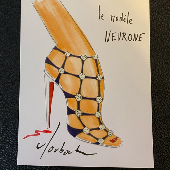 Christian Louboutin Illustration Post Cards - Picture 4 of 9